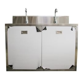 Water Supply Equipment Stainless Steel 150W Medical Hand Wash Sink