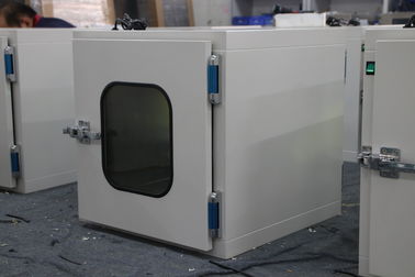 Powder Coating Steel Cleanroom Pass Box UV Lamp Sterilization 230V