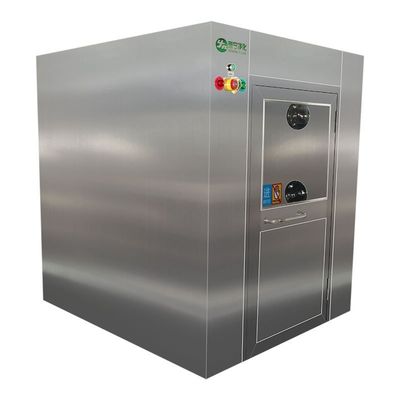 Optoelectronic Display SUS304 Decontamination Air Shower 27m/s