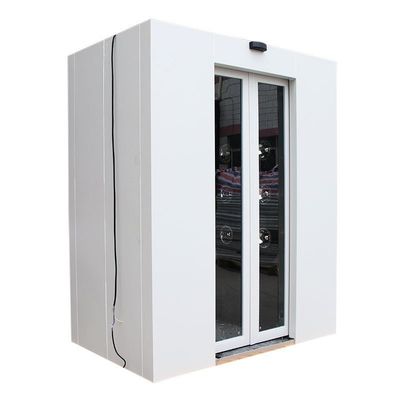 0.75kw SUS304 Clean Room Air Shower HEPA Automatic Sliding Door