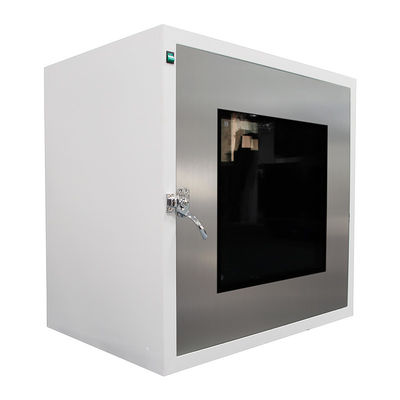 Mechanical Interlock Cleanroom Pass Box 220V With Embedded Door