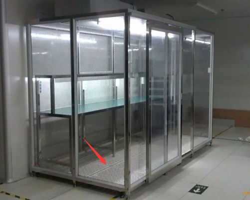 FFU Inhalation Hepa Filters Clean Room Booth ISO7 Free Dust