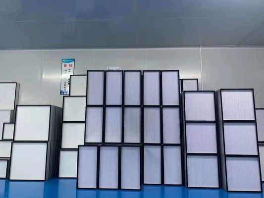 Semiconductor Fabrication HEPA Air Filter 292mm Thickness H13 H14