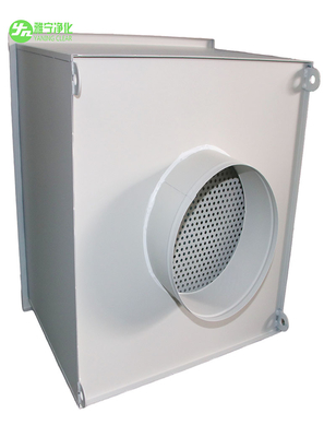 H14  HVAC Clean Room Hepa Filter Box Air Purification SUS304 With Collar