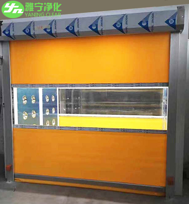 YANING Cargo Airlock Room Air Shower Cleanroom Air Shower With Roll-up Door