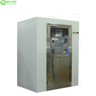 YANING Cleanroom Air Shower Room ISO14644 Standard OEM Design Electric Interlock