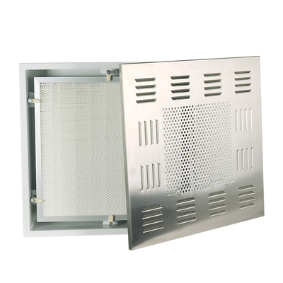Powder Coating Hepa Filter Unit H14 HEPA With SUS304 Air Diffuser