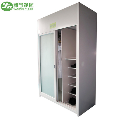 Powder Coating Steel Laminar Air Flow Garment Storage Cabinet Cleanroom Wardrobe