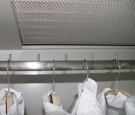 YANING Cleanroom Garment Wardrobe Dust Removal Laminar Flow HEPA Filter Cabinet