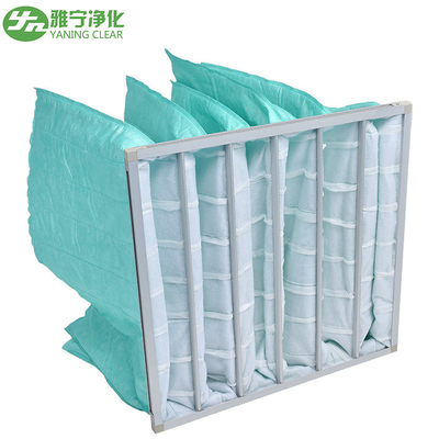 YANING Ventilation Systems Replacement EN779 F9 ASHRAE MERV 15 Electrostatic Media Multi-Pocket Dust Collect Bag Filter