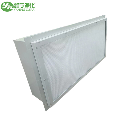 Integration FFU Cleanroom Fan Filter Units H13 - U15 Efficiency Low Noise