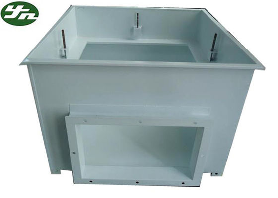 Customized Cleanroom Terminal Air Filter Outlet White Powder Coating ...